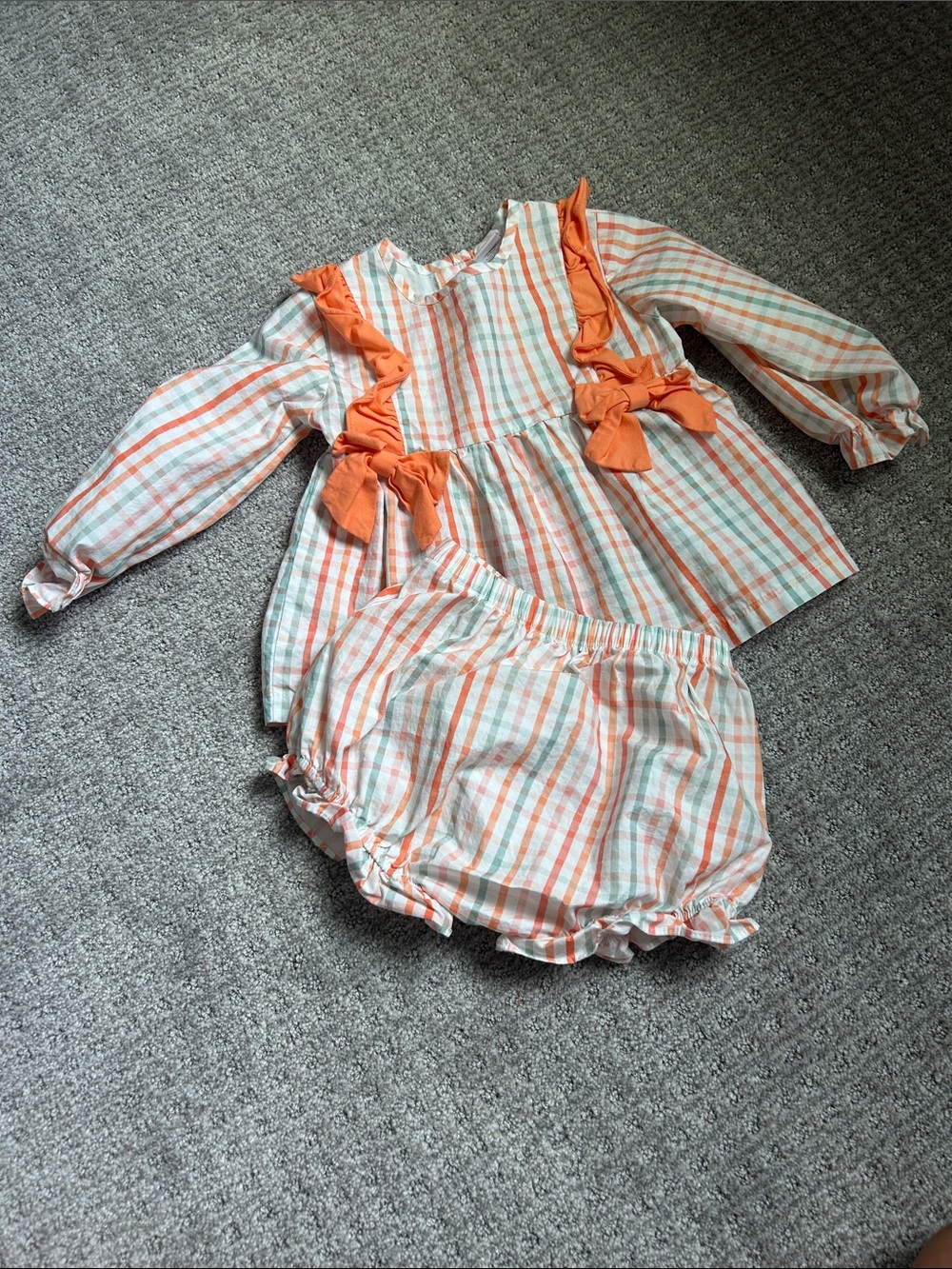 Stitchy Fish Diaper Set